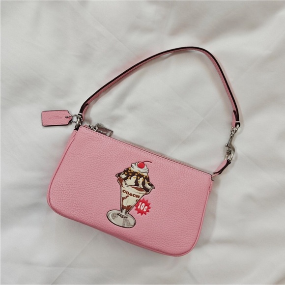 Coach pink shoulder bag - Picture 8 of 10